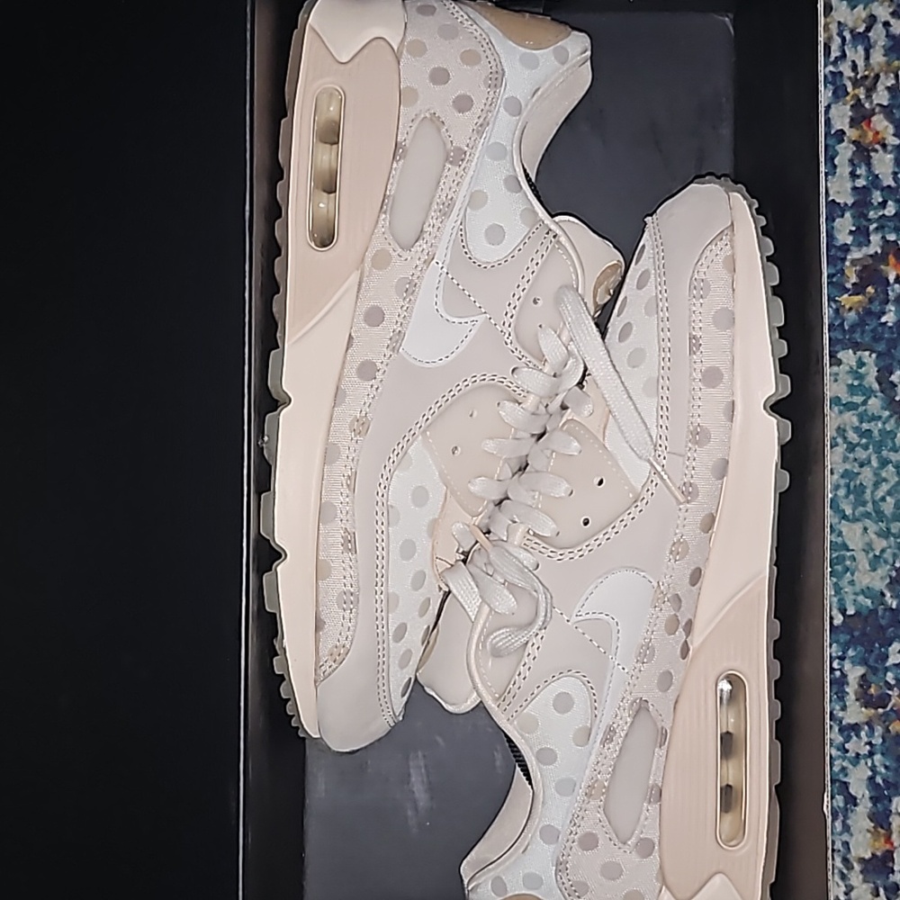Nike Air Max 90 Shimmer Polka Sz 11